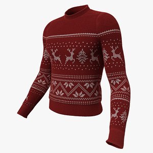 3D Christmas sweater
