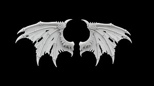 3D model Fantasy Demon Wings 3D Print