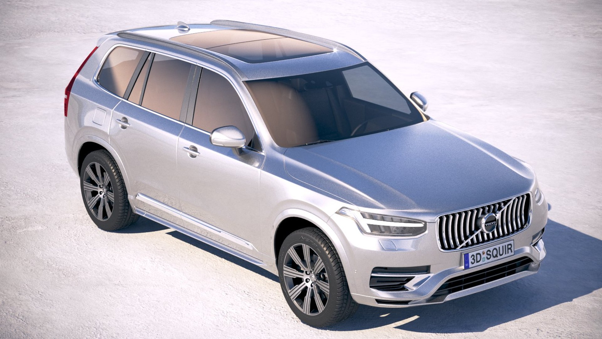Xc90 2020 3D model - TurboSquid 1392026