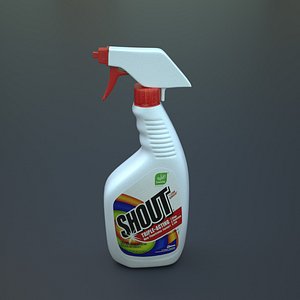 shout spray bottle stain 3d x