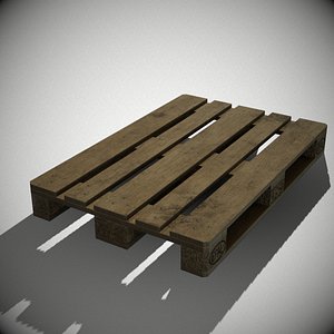 3D model pallet