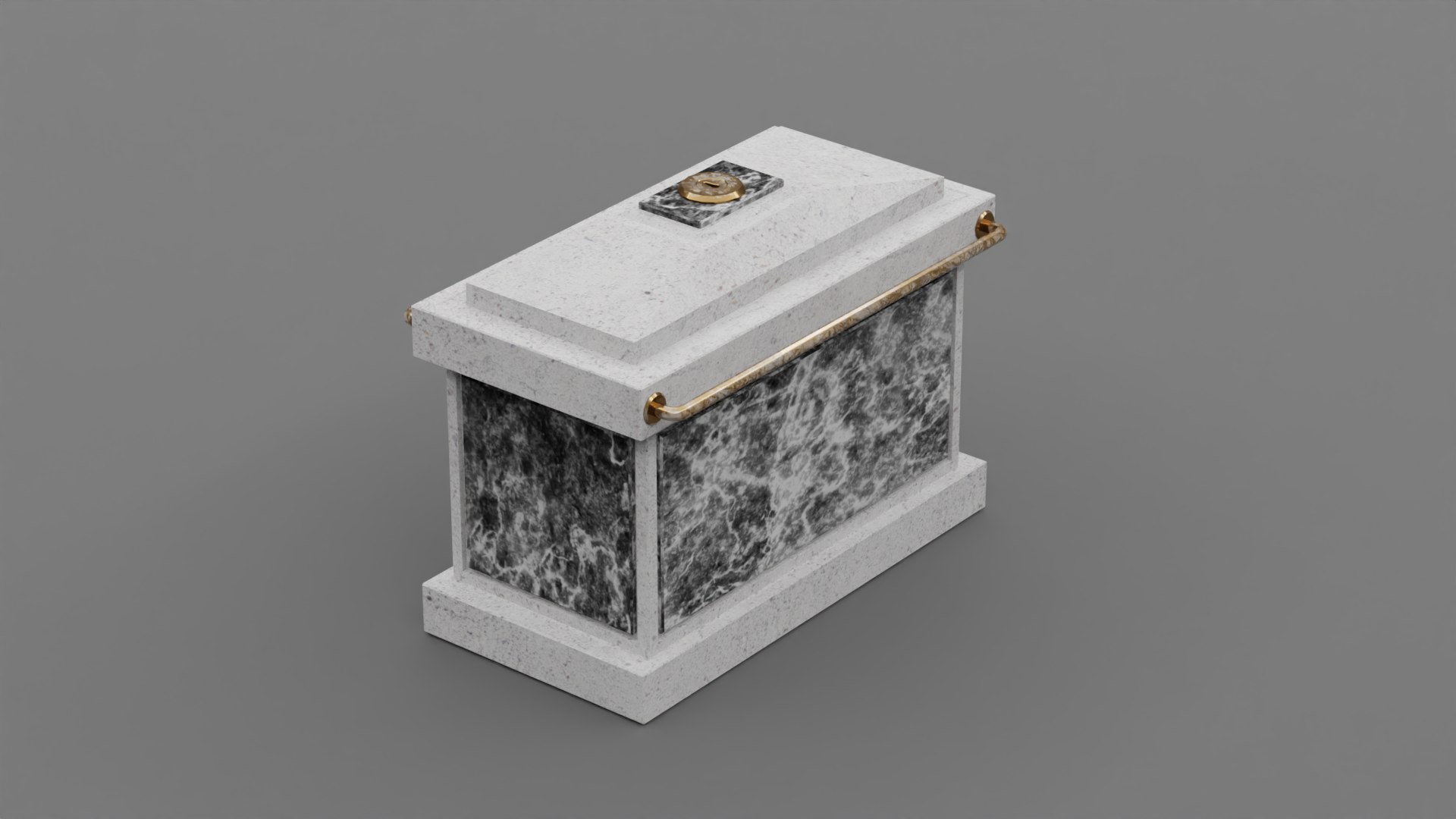 Stone Chest 3D Model - TurboSquid 2312035