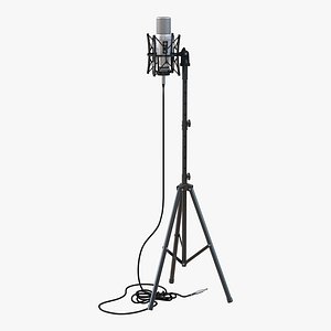 Studio Microphone and Stand 2