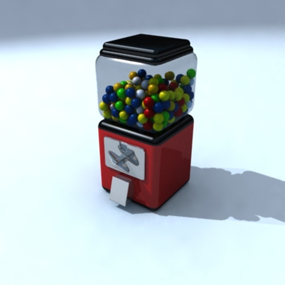 Maya Gumball Machine