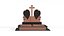 gravestone 3D model