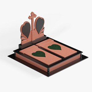 gravestone 3D model