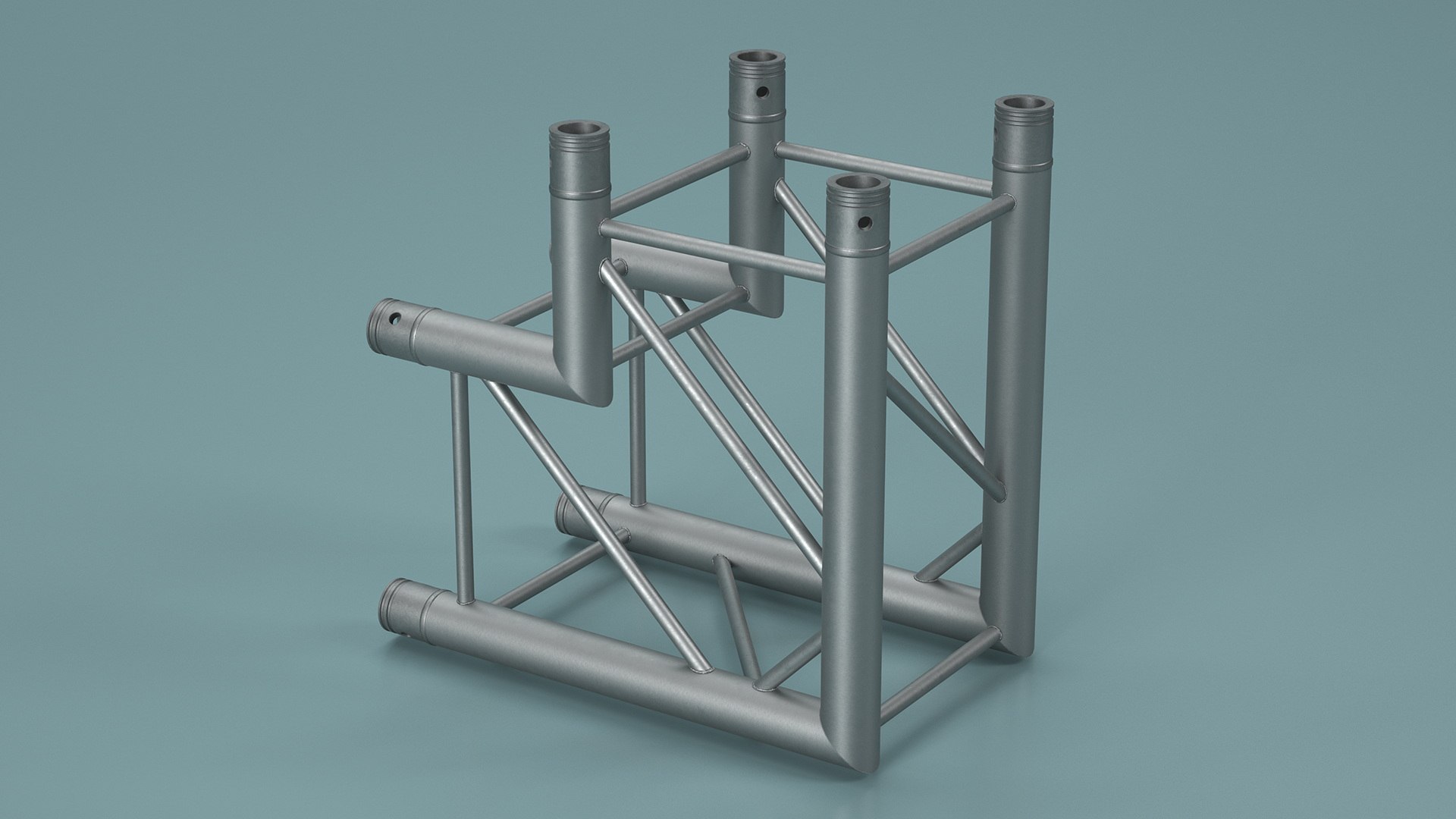 Corner Square Truss Modular 3D Model - TurboSquid 2269710
