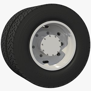 Trailer rear wheel axle