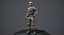 pistol soldier rigged realtime 3D