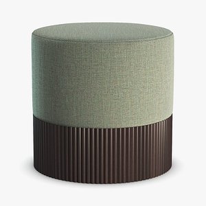 3D model pouf -