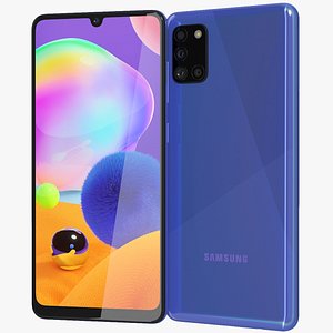 realistic samsung galaxy a31 3D model