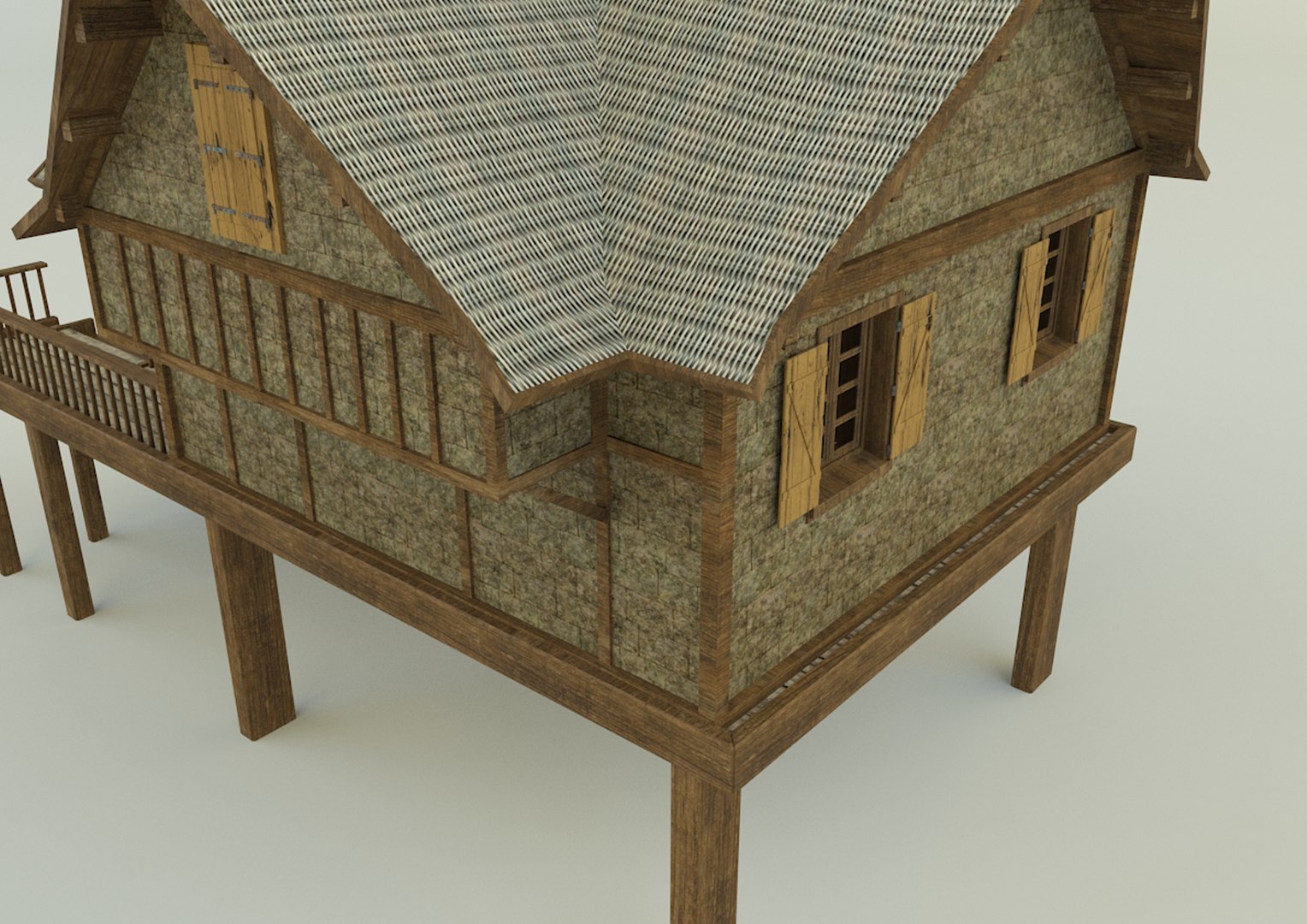 Model Houses 2 3D Model - TurboSquid 2067311