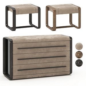Wynwood Drawer Unit-Night Table By Ferre 3D model