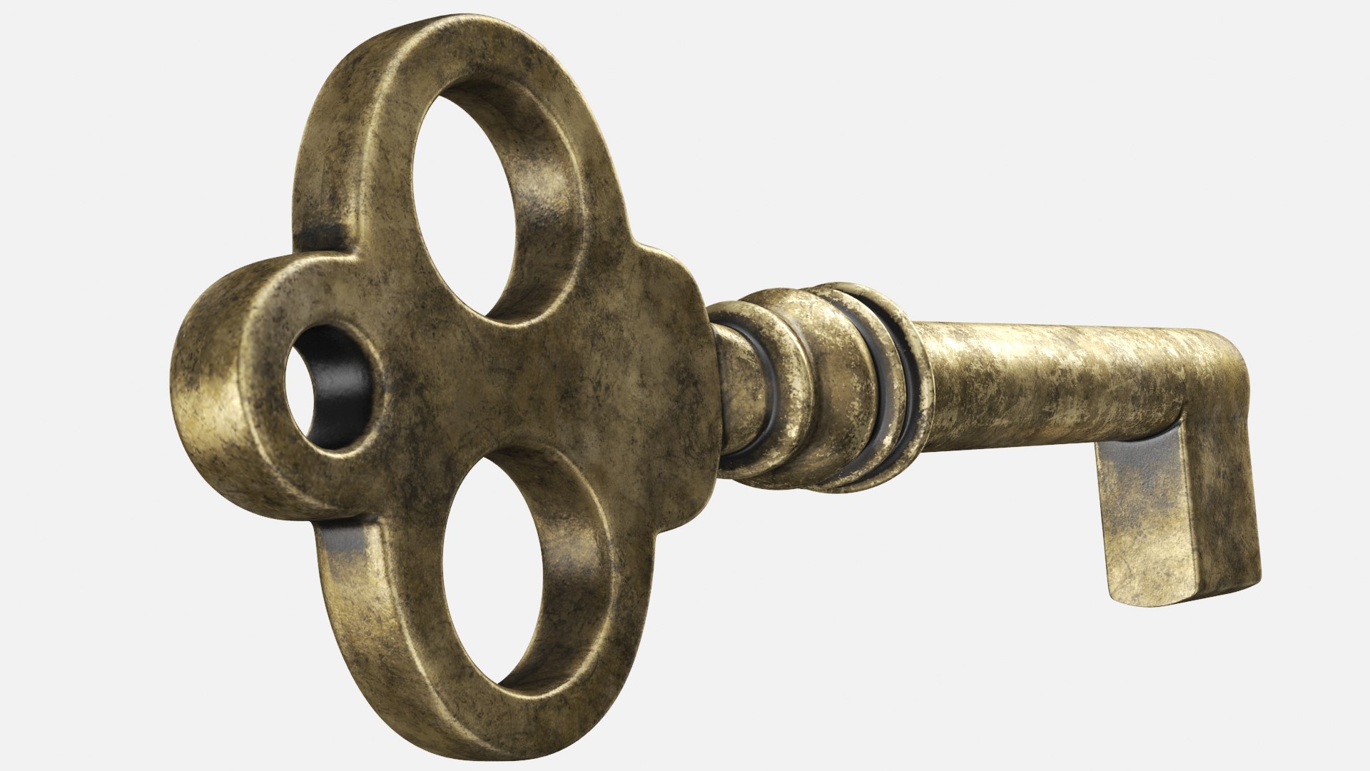 Real old rusted key 3D model - TurboSquid 1480571
