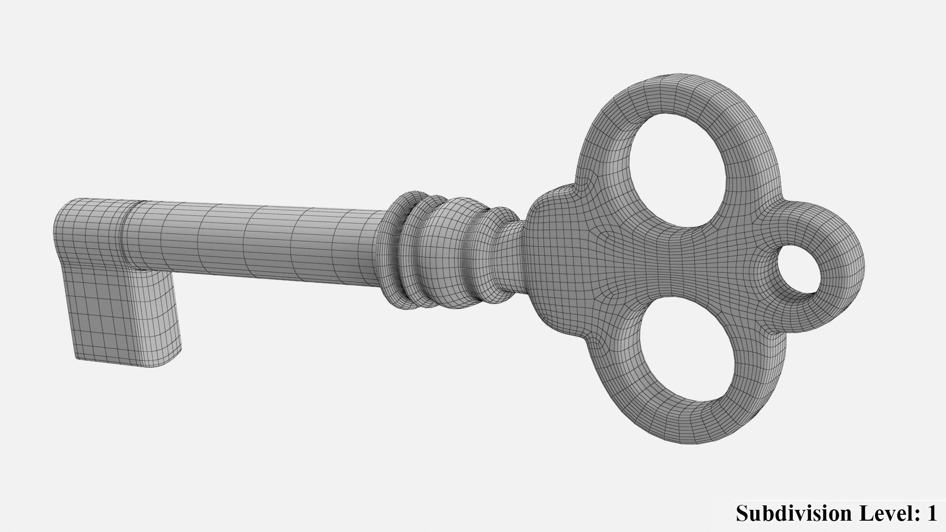 Real Old Rusted Key 3D Model - TurboSquid 1480571