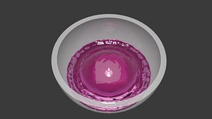 A bowl of water oil jelly abc animation 2