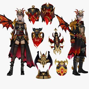 Male Flaring Beast Bundle Female Flaring Beast Bundle backpack