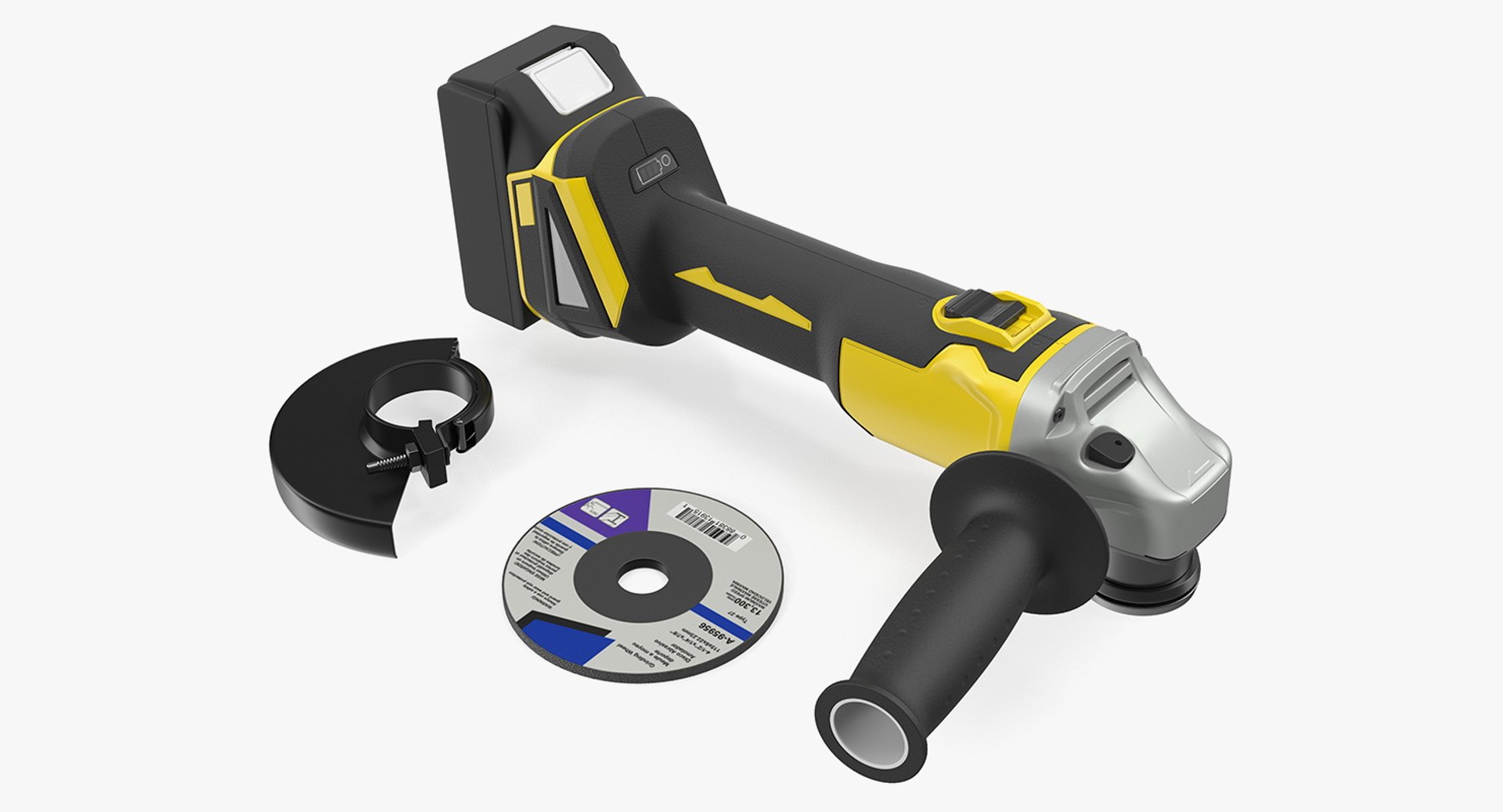 Angle Grinder Kit 3D model preview
