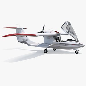 amphibious light sport aircraft 3D