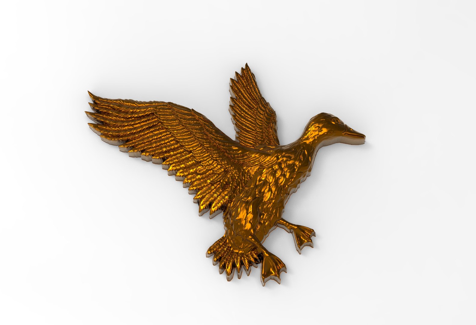 3D Duck Relief - TurboSquid 1673216