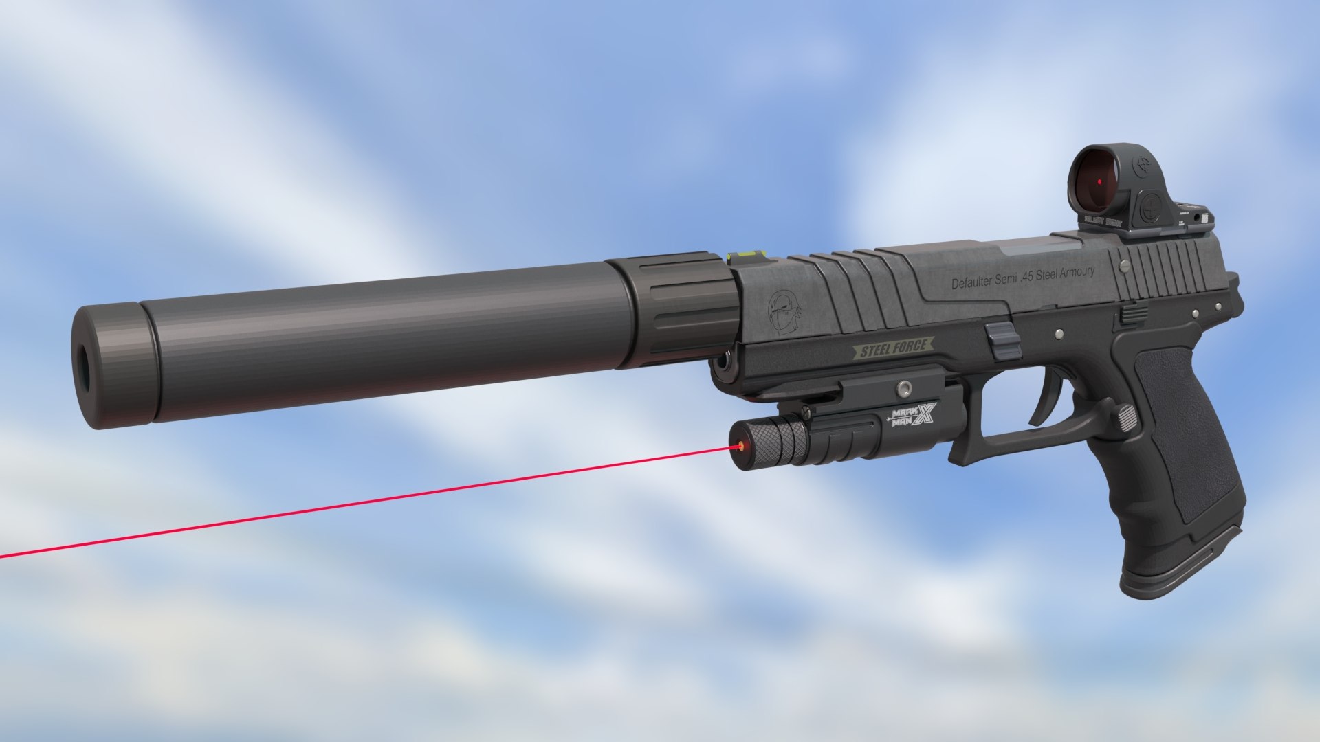 Pistol Semi auto Defaulter 45 model https://p.turbosquid.com/ts-thumb/As/oHaPpW/x9/preview6/jpg/1712809573/1920x1080/fit_q87/30be2a9731dc6c16876c89611f750229c9294042/preview6.jpg