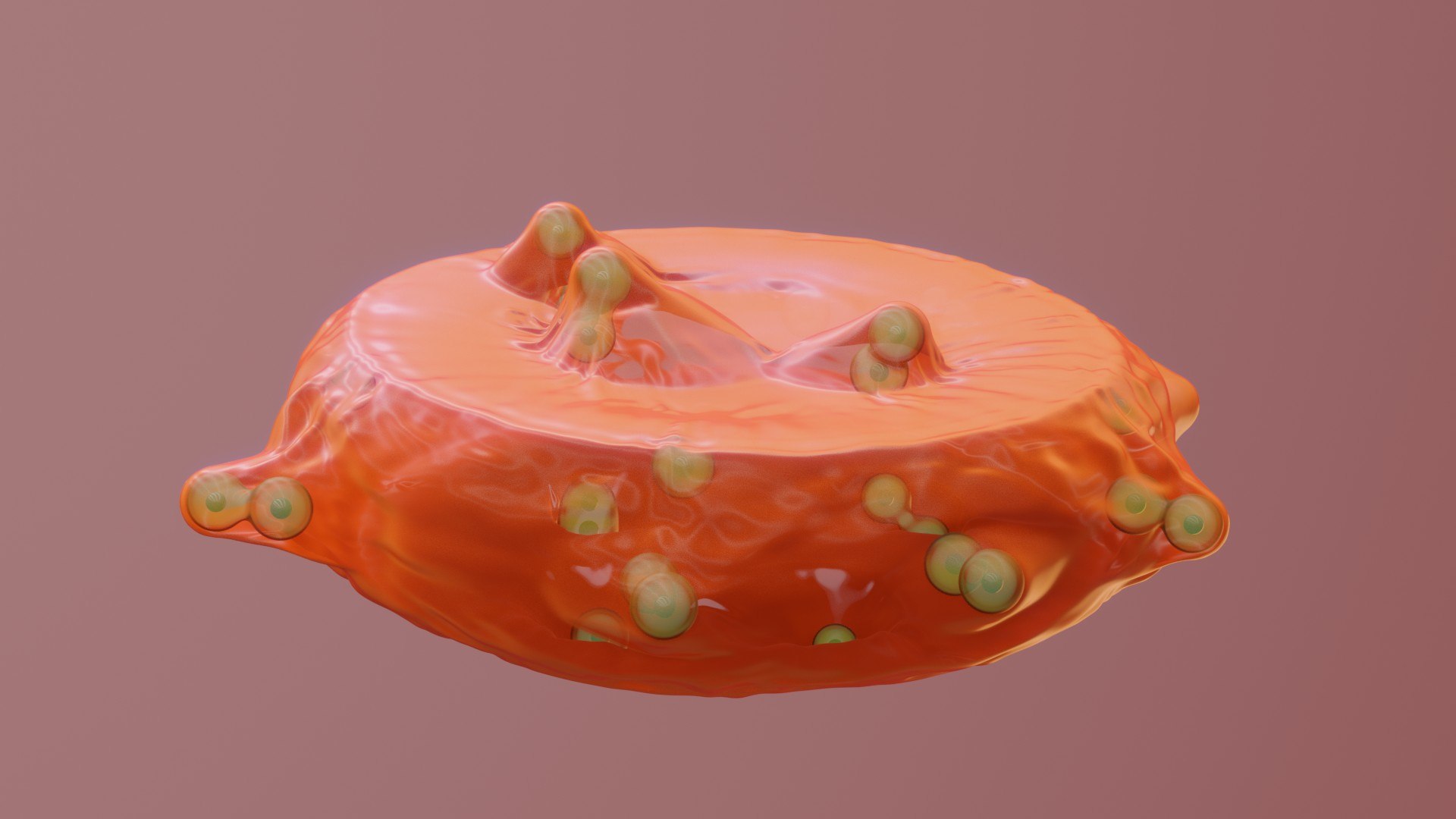Blood Cell Transformation To Echinocyte 3D Model - TurboSquid 2064929
