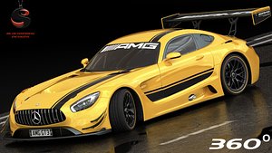Mercedes-Benz AMG GT3 2017 (Low Interior)
