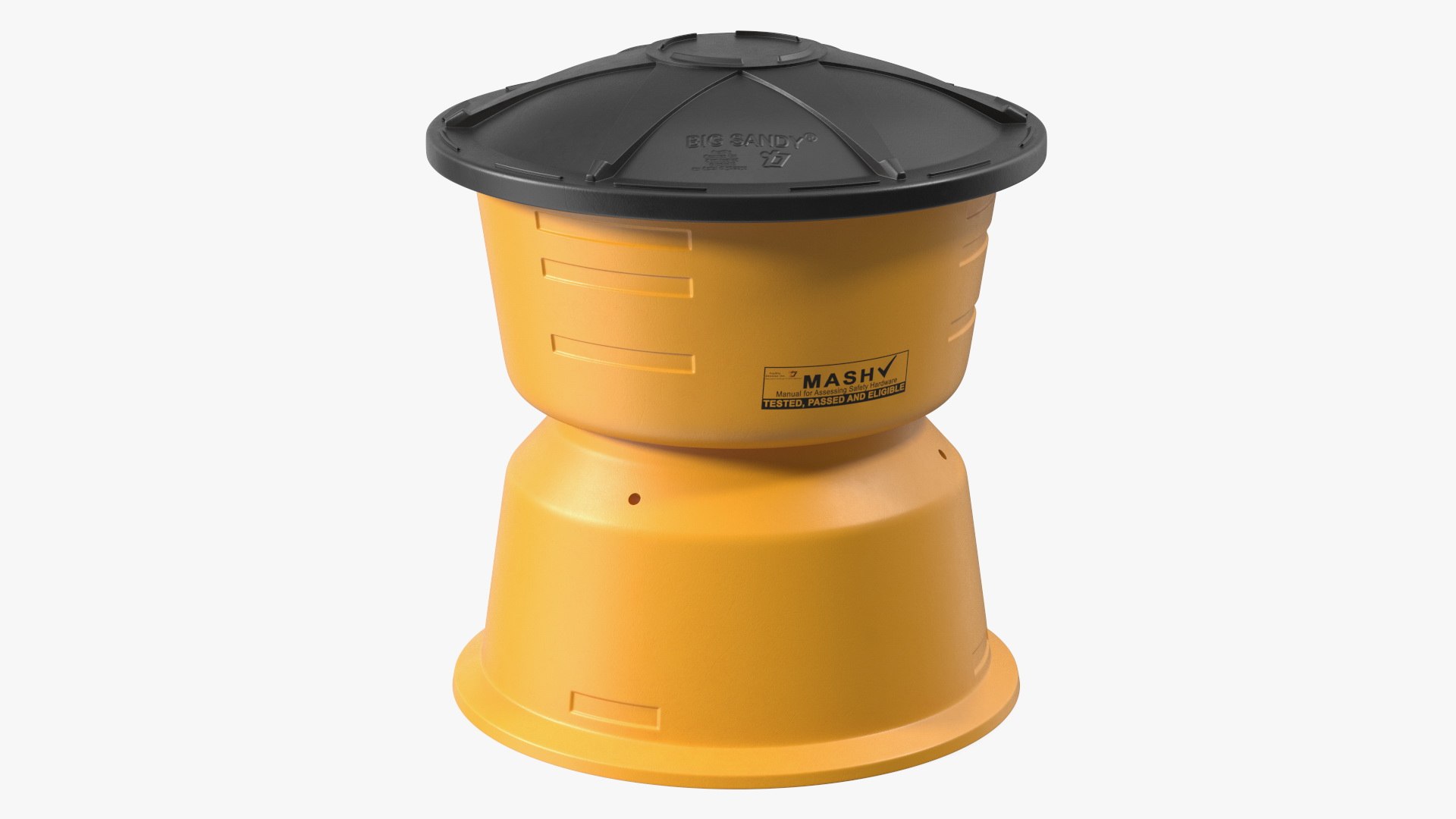 Impact Attenuator Combination Barrel 3D model preview