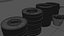 3D crossfit rogue bars model