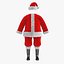 3d santas clothes