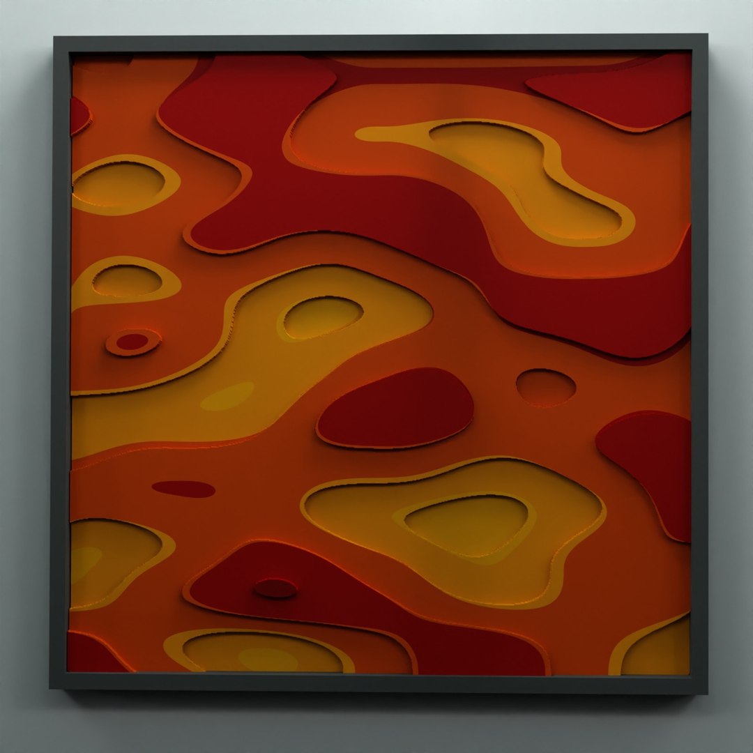 Abstract Art animated 3 3D model - TurboSquid 1843189