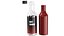 Collection de grandes bouteilles de condiments