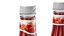 Collection de grandes bouteilles de condiments