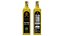 Collection de grandes bouteilles de condiments