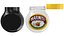 Collection de grandes bouteilles de condiments