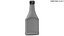 Collection de grandes bouteilles de condiments