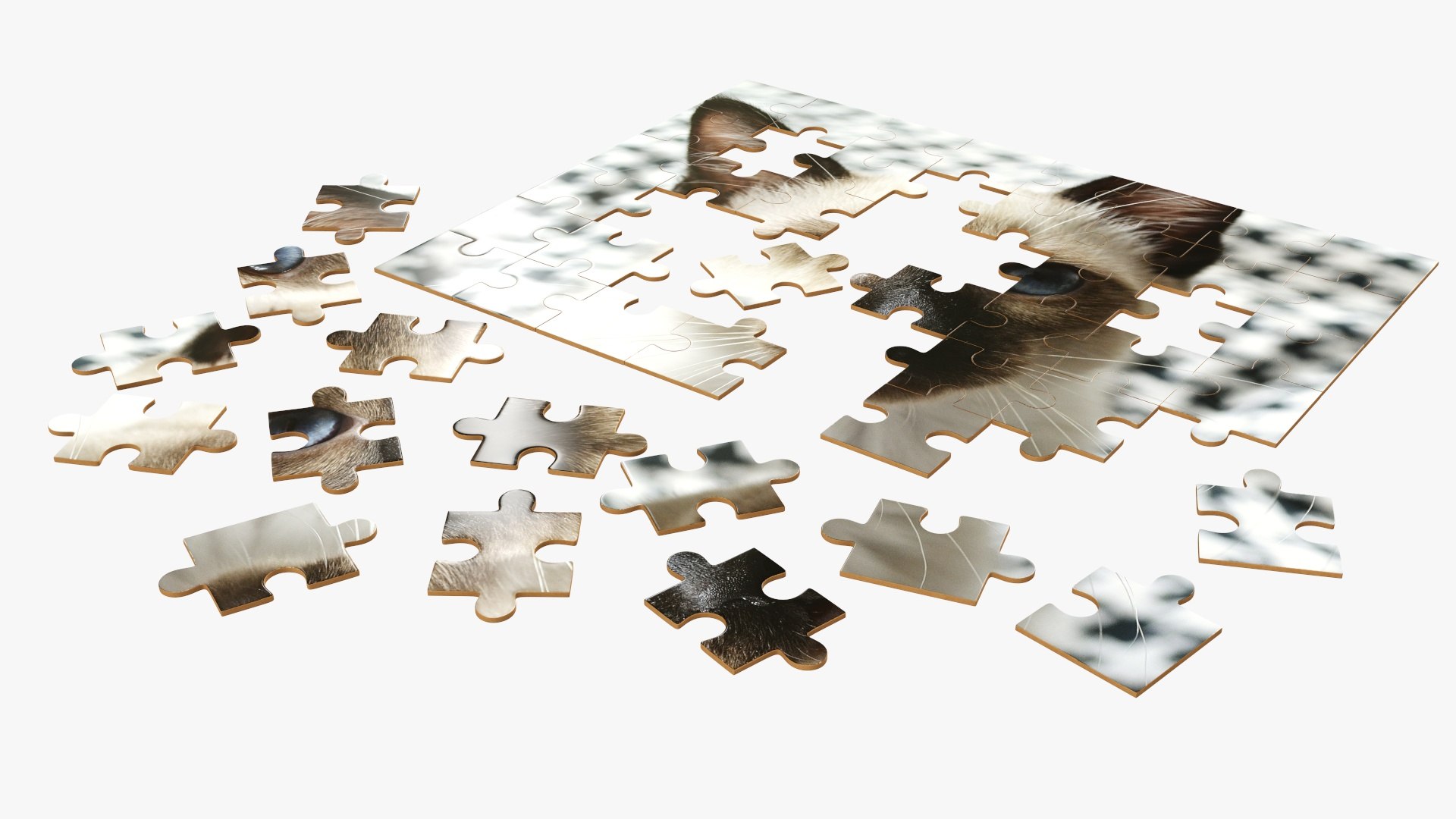 Jigsaw Puzzle Piece 3D Model TurboSquid 1658373