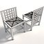 Charles Rennie Mackintosh DS3 식당 의자