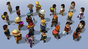 Animated Fantasy Female Characters