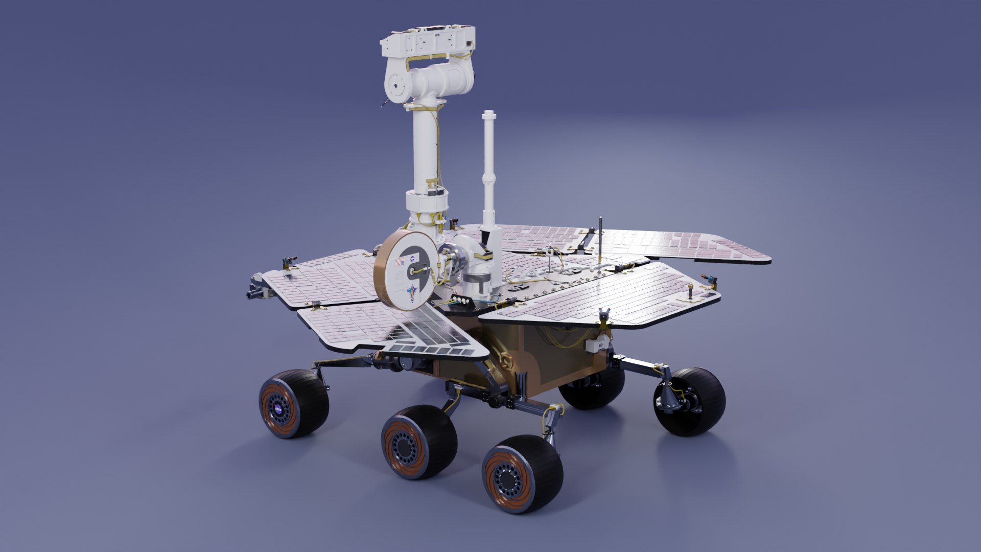 3D Opportunity Rover - TurboSquid 2069433