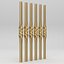 Twisted Baluster 3D model 3D model