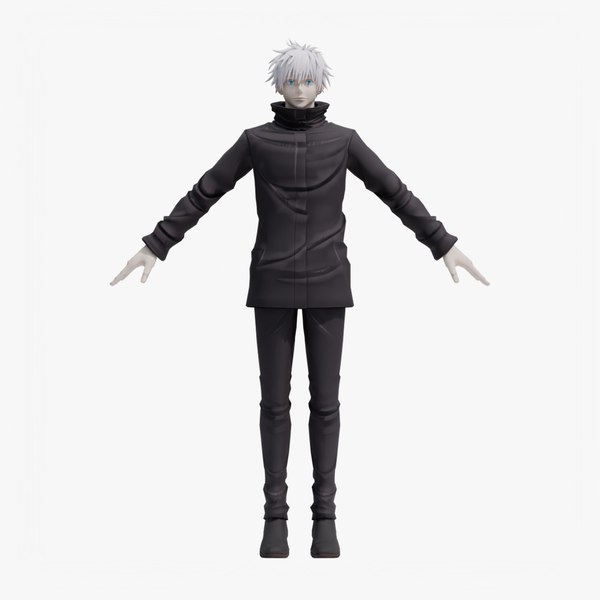 modelo 3d Satoru Gojo - Jujutsu Kaisen - TurboSquid 2537014