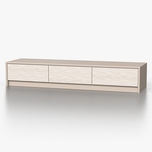 Minimalist TV Stand 3D model