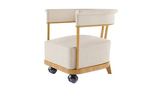 Armchair Lady Giorgetti 3D model