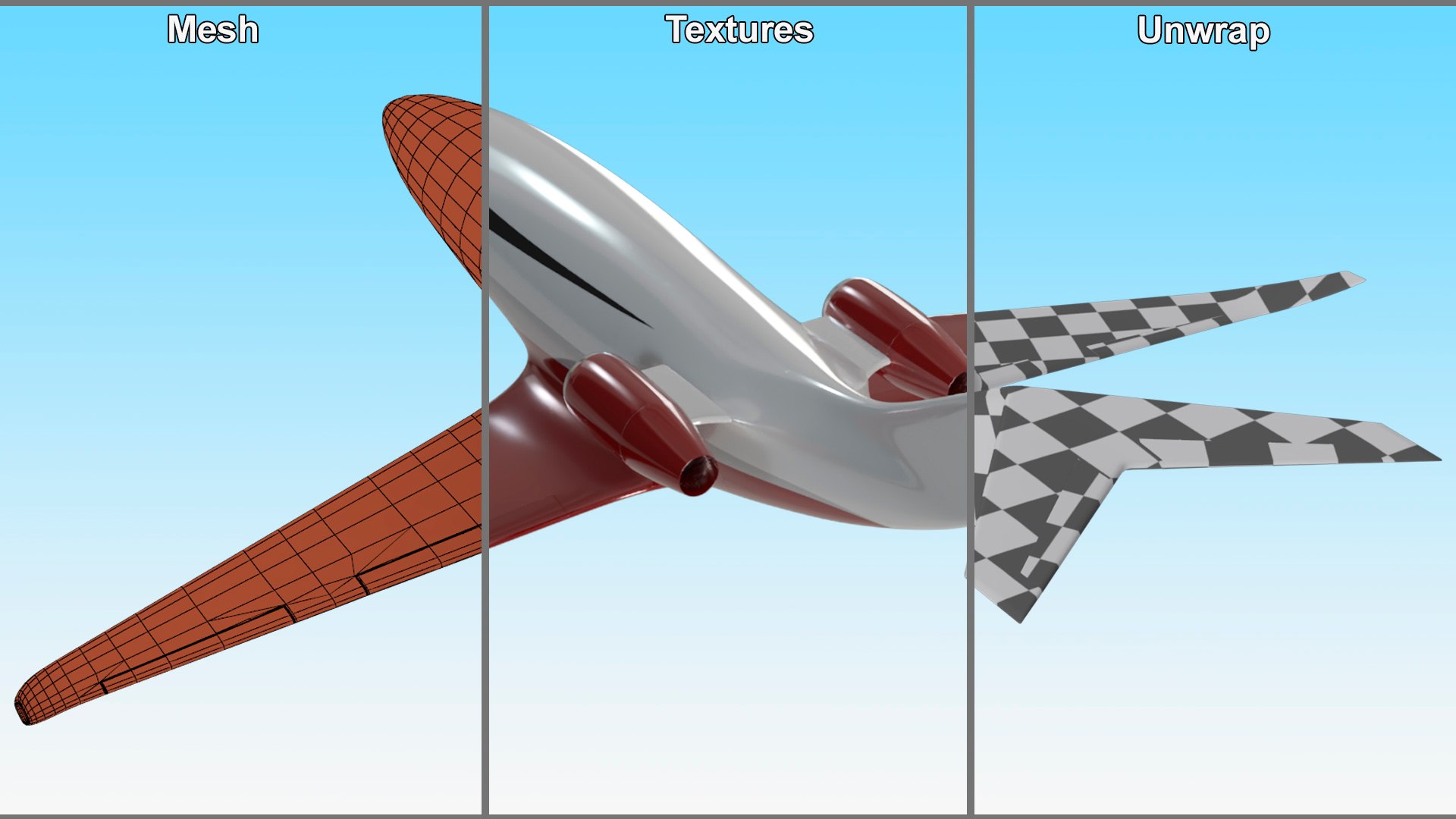 3D Futuristic Business Jet Red - TurboSquid 2276043