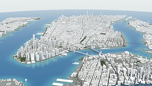 Manhattan NYC 3D