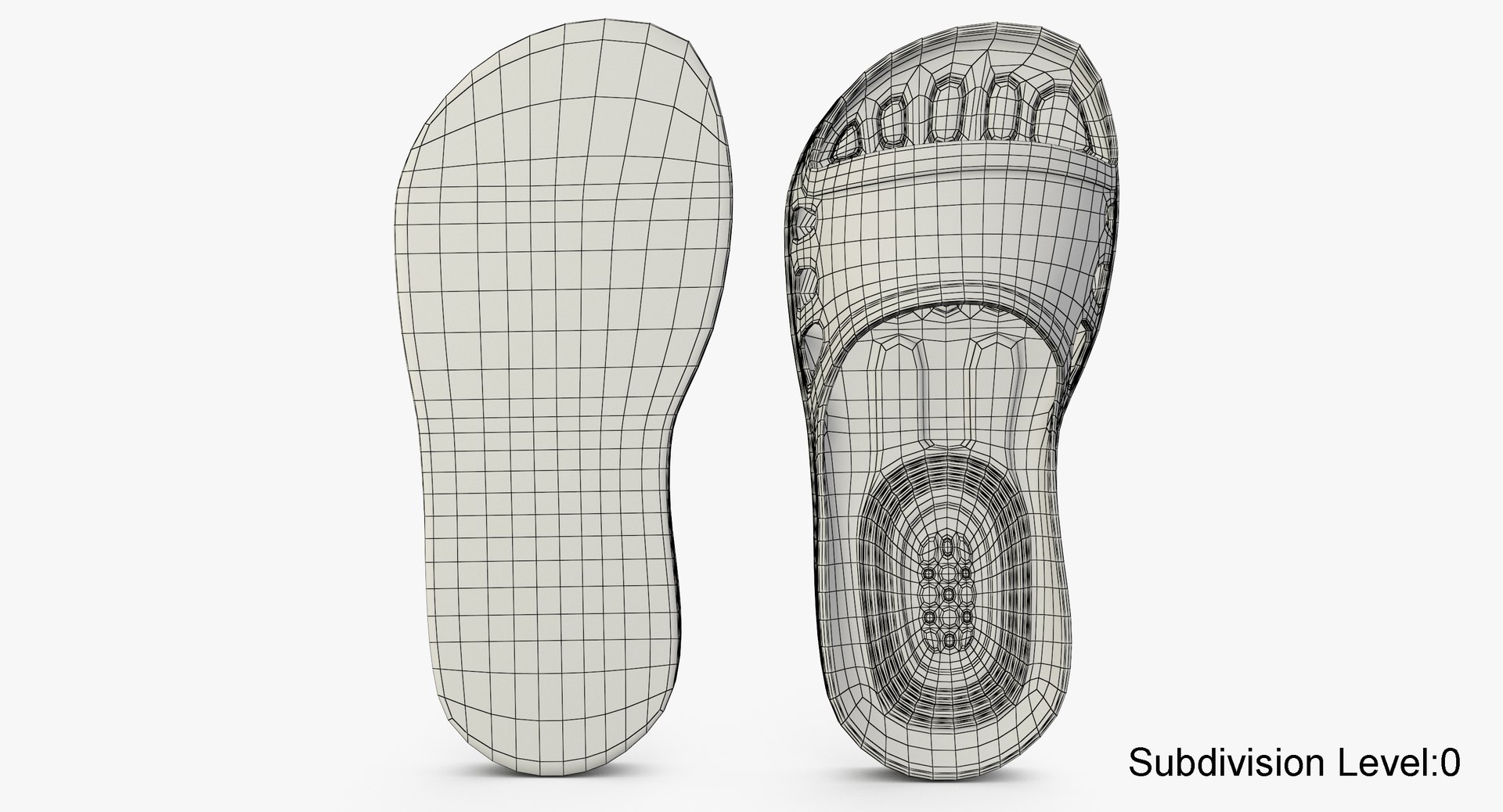 Crocs Shoes Model - TurboSquid 1201952