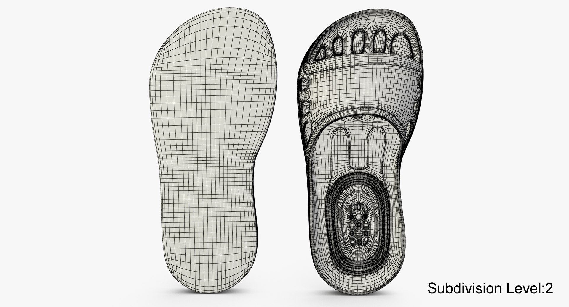 Crocs Shoes Model - TurboSquid 1201952