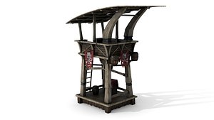 3D Wooden Watchtower
