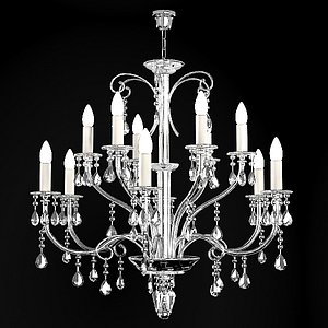italamp chandelier classic 3d model